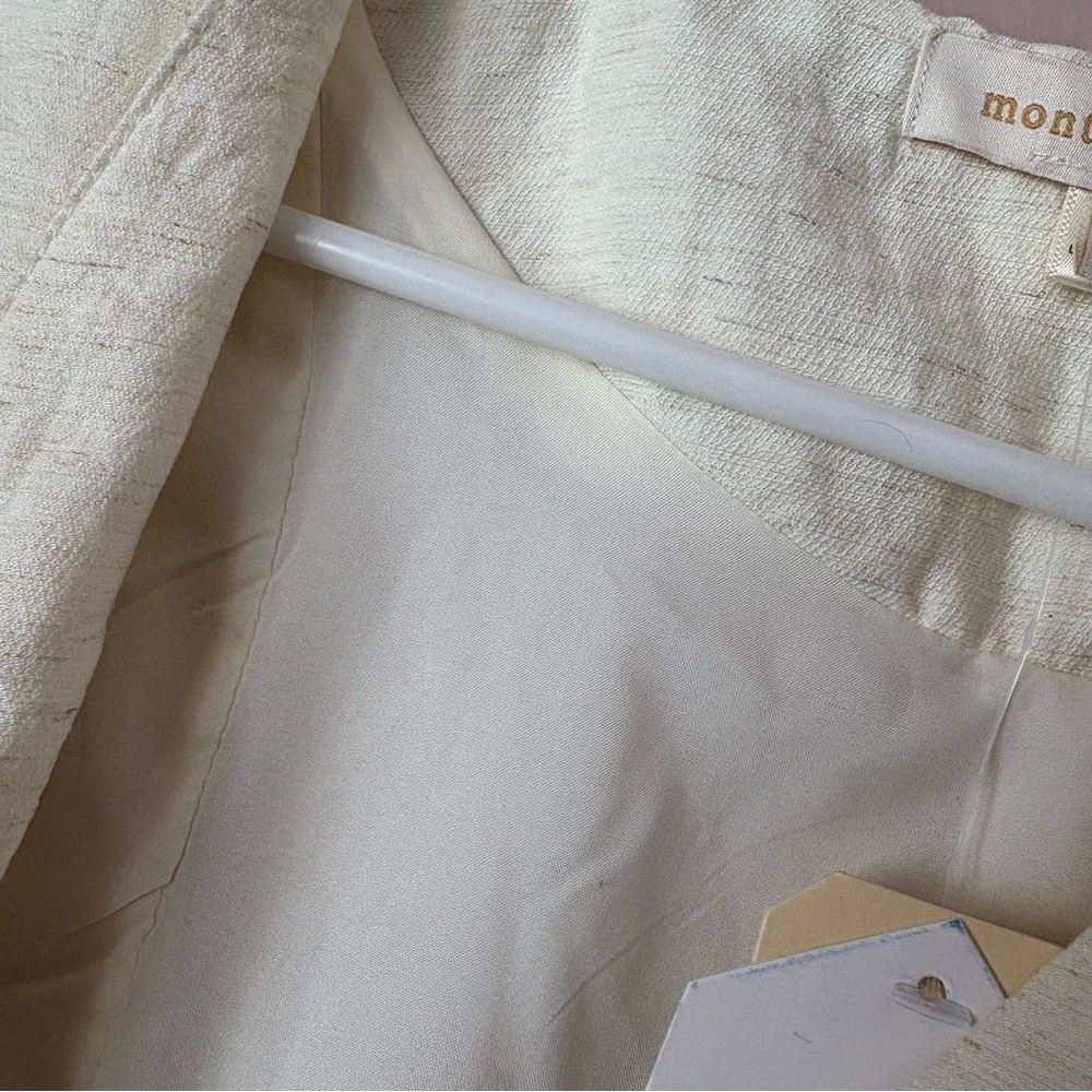 💙Monteau NWT Off-White Vest - Picture 4 of 6